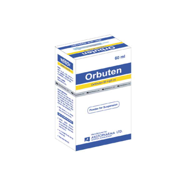 Orbuten 90 mg/5 ml Suspension 60 ml Bangladesh,Orbuten 90 mg/5 ml Suspension 60 ml price , usage of Orbuten 90 mg/5 ml Suspension 60 ml