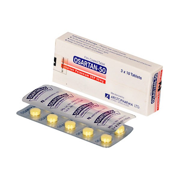 Osartan 50 mg Tablet in Bangladesh,Osartan 50 mg Tablet price , usage of Osartan 50 mg Tablet