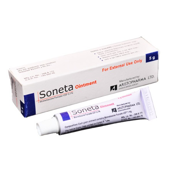 Soneta ointment in Bangladesh,Soneta ointment price , usage of Soneta ointment