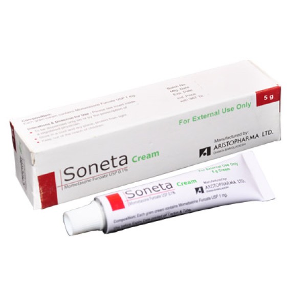 Soneta cream 5g in Bangladesh,Soneta cream 5g price , usage of Soneta cream 5g