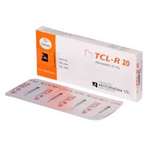 TCL- R 20mg Tab in Bangladesh,TCL- R 20mg Tab price , usage of TCL- R 20mg Tab