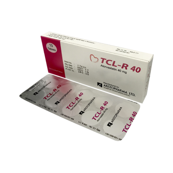 TCL-R 40 mg Tablet Bangladesh,TCL-R 40 mg Tablet price , usage of TCL-R 40 mg Tablet