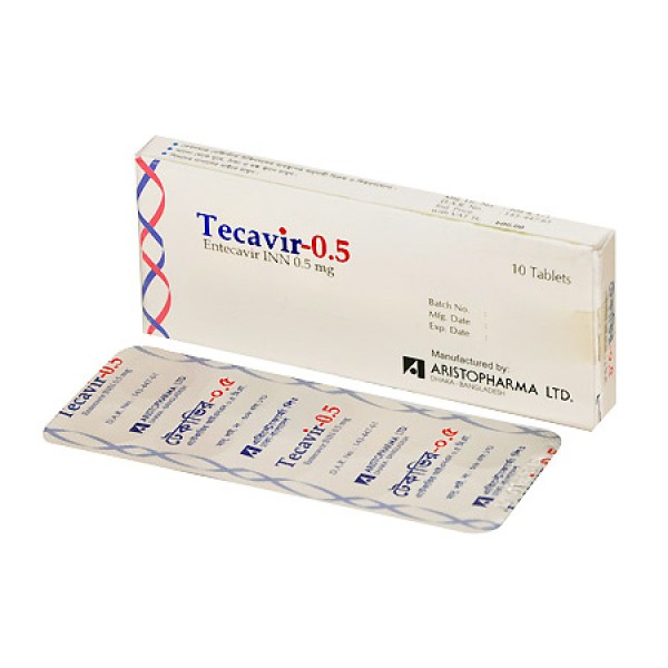 Tecavir 0.5 mg Tablet Bangladesh,Tecavir 0.5 mg Tablet  price , usage of Tecavir 0.5 mg Tablet