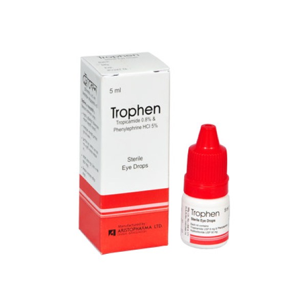 Trophen Eye Drop in Bangladesh,Trophen Eye Drop price , usage of Trophen Eye Drop