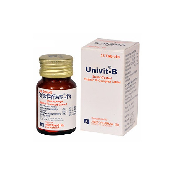 Univit B in Bangladesh,Univit B price , usage of Univit B