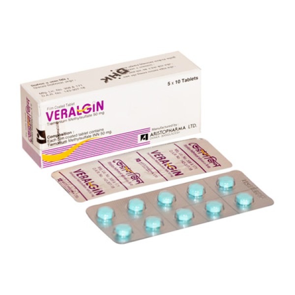 Veralgin 50mg Tab in Bangladesh,Veralgin 50mg Tab price , usage of Veralgin 50mg Tab