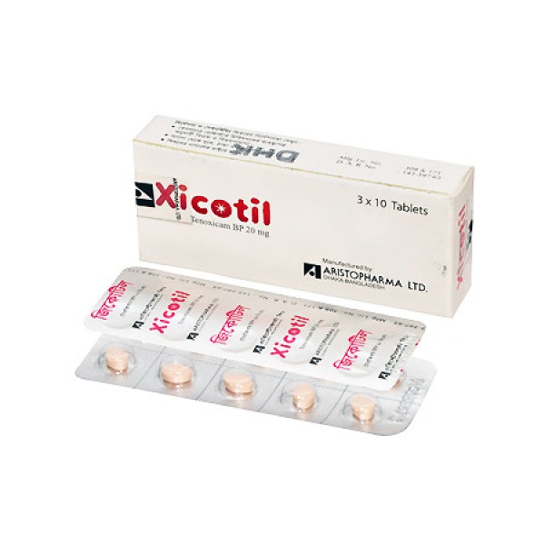 Xicotil F/C 20mg Tab in Bangladesh,Xicotil F/C 20mg Tab price , usage of Xicotil F/C 20mg Tab