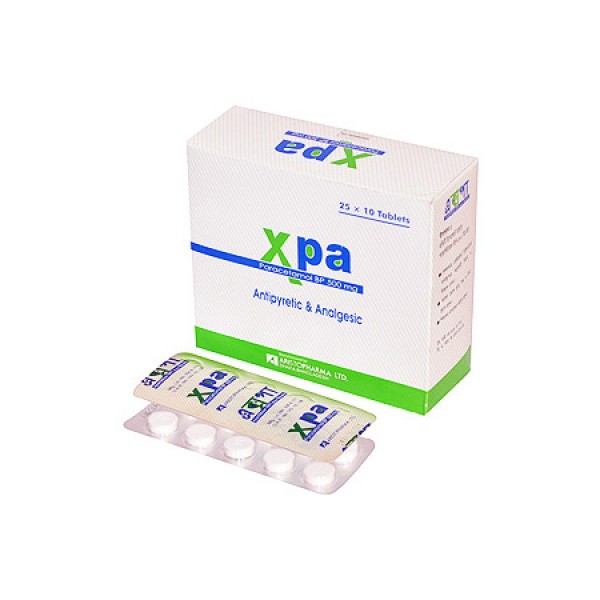 Xpa 500mg tab, 17576, Paracetamol