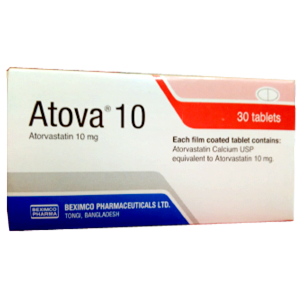 Atova 10 Tablet, 8919, Atomoxetine