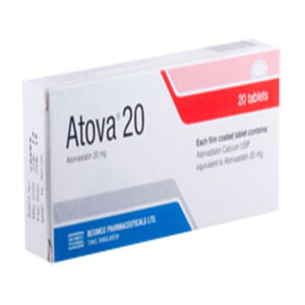 Atova 20 Tab in Bangladesh,Atova 20 Tab price , usage of Atova 20 Tab