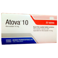 Atova 10 mg Tablet