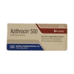 Azithrocin 500mg Tablet