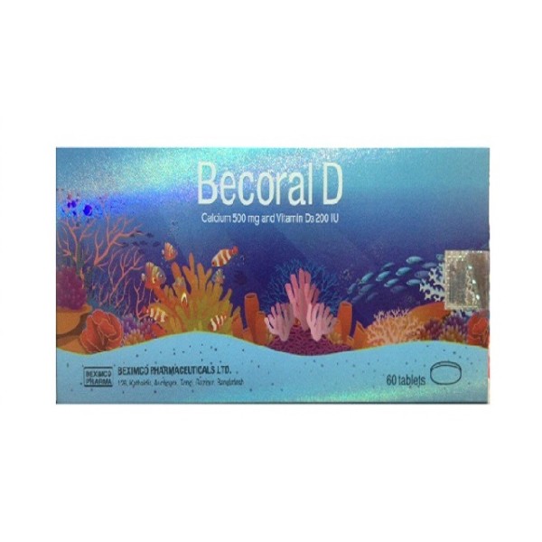 Becoral D Tablet in Bangladesh,Becoral D Tablet price, usage of Becoral D Tablet