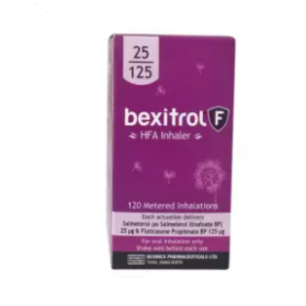 Bexitrol f hfl 25/250 inhaler, DSM-B, All Medicine