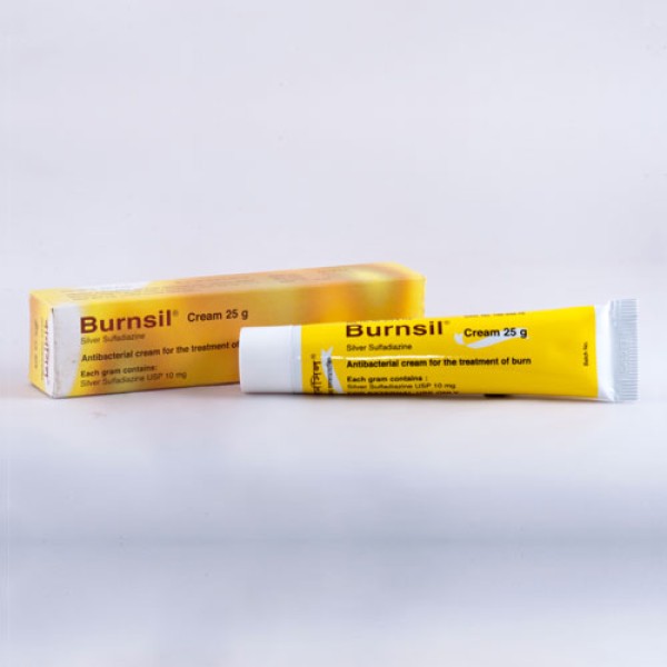 Burnsil (Cream) 25g in Bangladesh,Burnsil (Cream) 25g price , usage of Burnsil (Cream) 25g