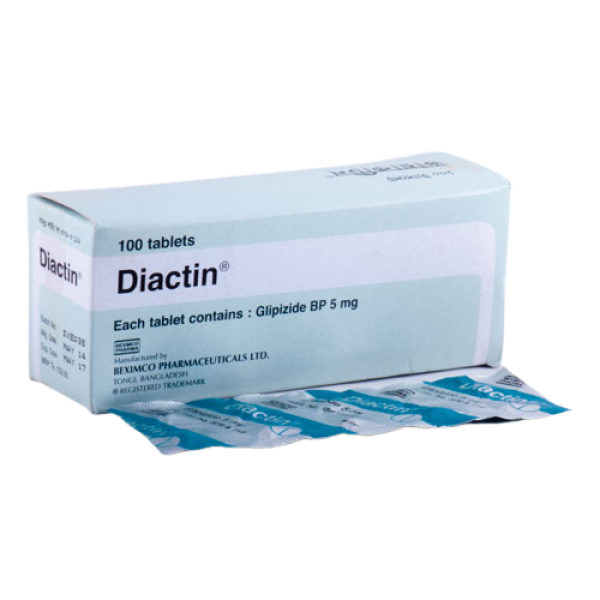 Diactin 5 mg Tablet, 1 Strip Diactin 5 mg Tablet, 1 Strip