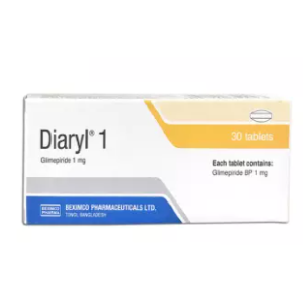 Diaryl 1 mg Tablet in Bangladesh,Diaryl 1 mg Tablet price , usage of Diaryl 1 mg Tablet