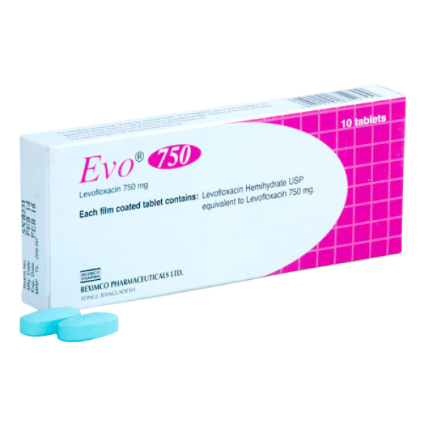 Evo 750 mg Tablet 10's pack Evo 750 mg Tablet 10's pack