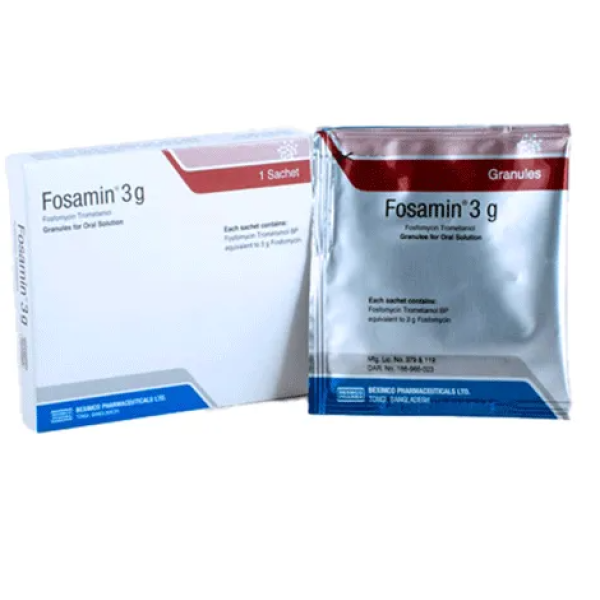 Fosamin Oral Powder 3 gm sachet in bangladesh, usage of Fosamin Oral Powder 3 gm sachet, dose for Fosamin Oral Powder 3 gm sachet, price of Fosamin Oral Powder 3 gm sachet,Fosamin Oral Powder 3 gm sachet Brand of Bangladesh