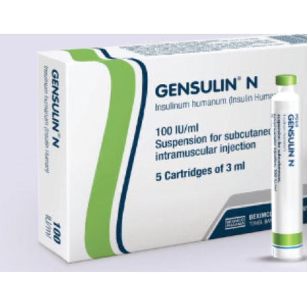 Gensulin N 3ml cartridge