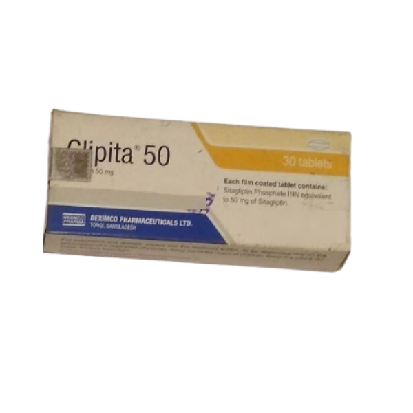 Glipita 50 tablet, 20831, Sitagliptin
