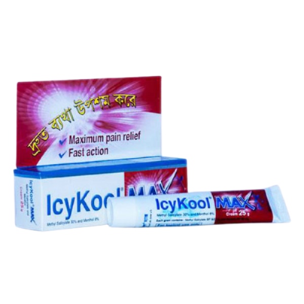 Icykool Max 25 gm Cream in Bangladesh,Icykool Max 25 gm Cream price, usage of Icykool Max 25 gm Cream