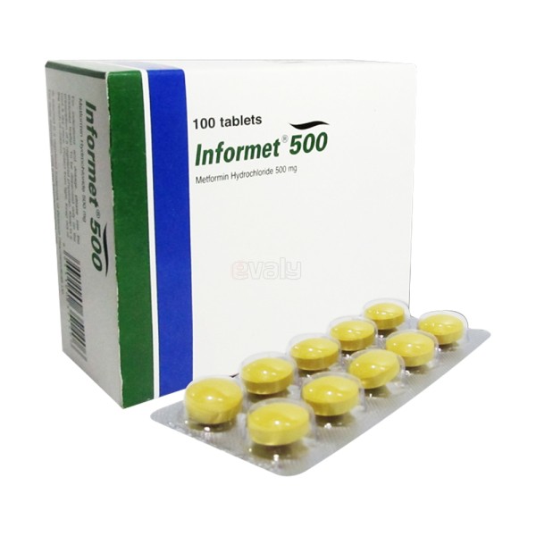 Informet 500 mg Tablet, 1 strip in Bangladesh,Informet 500 mg Tablet, 1 strip price, usage of Informet 500 mg Tablet, 1 strip