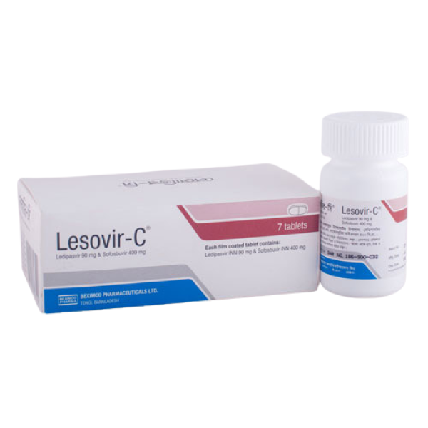 Lesovir-C Tablet 7's pack in Bangladesh,Lesovir-C Tablet 7's pack price, usage of Lesovir-C Tablet 7's pack