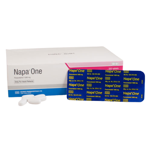 Napa One 1000 mg Tablet, 1 strip in Bangladesh,Napa One 1000 mg Tablet, 1 strip price, usage of Napa One 1000 mg Tablet, 1 strip