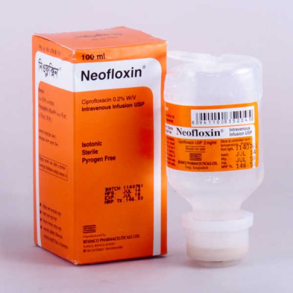 Neofloxin IV Infusion 100ml in Bangladesh,Neofloxin IV Infusion 100ml price , usage of Neofloxin IV Infusion 100ml