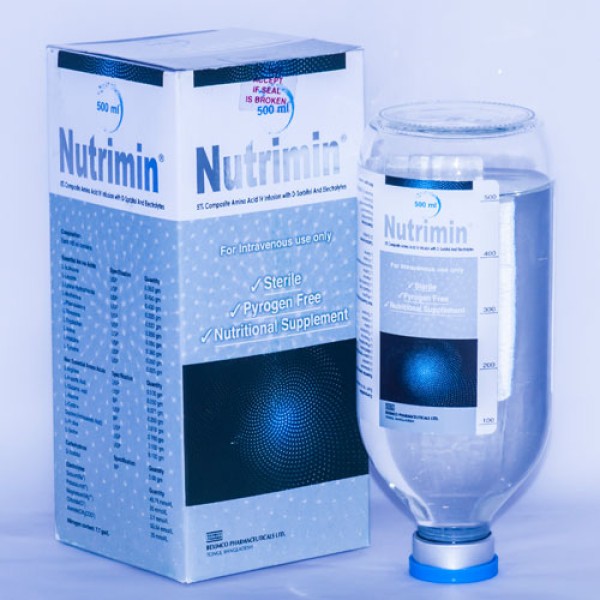 Nutrimin 500ml iv infution in Bangladesh,Nutrimin 500ml iv infution price , usage of Nutrimin 500ml iv infution