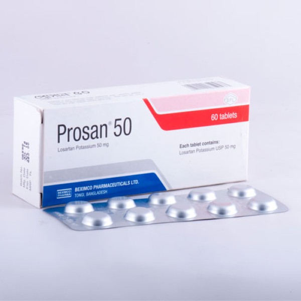 Prosan 50 tablet in Bangladesh,Prosan 50 tablet price , usage of Prosan 50 tablet