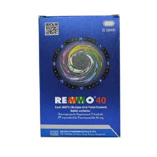 Remmo 40 mg Tablet in Bangladesh,Remmo 40 mg Tablet price, usage of Remmo 40 mg Tablet
