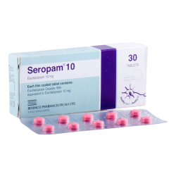 Seropam 10 mg Tablet 30's pack Seropam 10 mg Tablet 30's pack