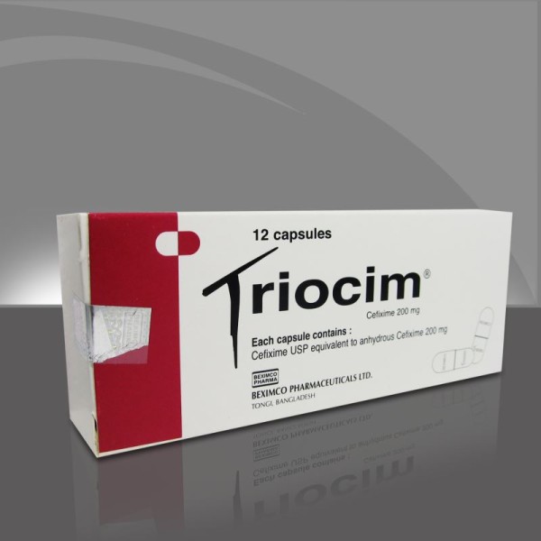 Triocim 200 mg capsule in Bangladesh,Triocim 200 mg capsule price , usage of Triocim 200 mg capsule