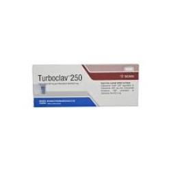 Turboclav 250/62.5 mg Tablet 12's pack