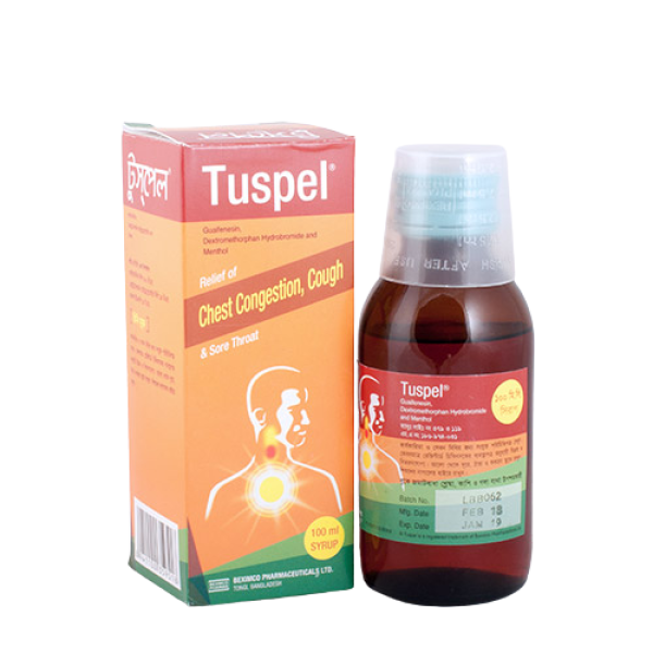Tuspel Syrup 100 ml bottle in Bangladesh,Tuspel Syrup 100 ml bottle price, usage of Tuspel Syrup 100 ml bottle