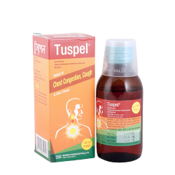 Tuspel Syrup 100 ml bottle Tuspel Syrup 100 ml bottle