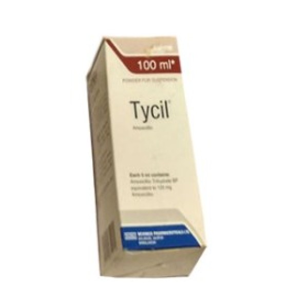 Tycil 100 ml Suspension, 7417, Amoxicillin