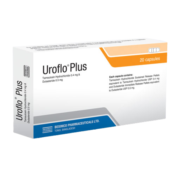 Uroflo Plus Capsule 20's pack in Bangladesh,Uroflo Plus Capsule 20's pack price, usage of Uroflo Plus Capsule 20's pack