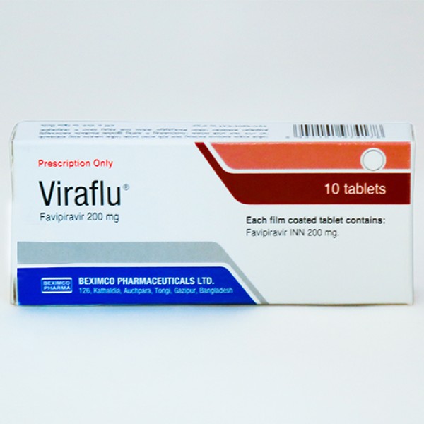 Viraflu 200 mg Tablet , Beximco Pharma