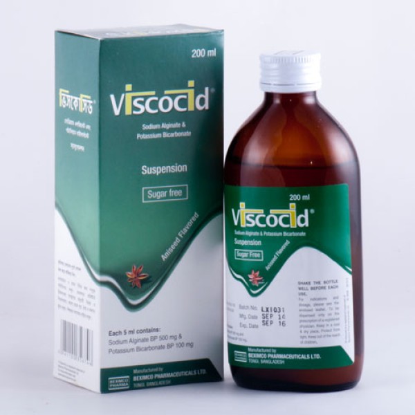 Viscocid susp. 200 ml bottle. in Bangladesh,Viscocid susp. 200 ml bottle. price , usage of Viscocid susp. 200 ml bottle.