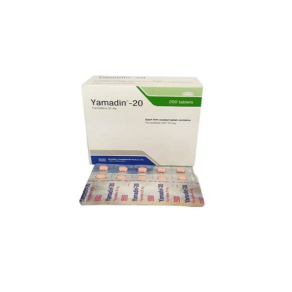 Yamadin 20 mg Tablet in Bangladesh,Yamadin 20 mg Tablet price, usage of Yamadin 20 mg Tablet