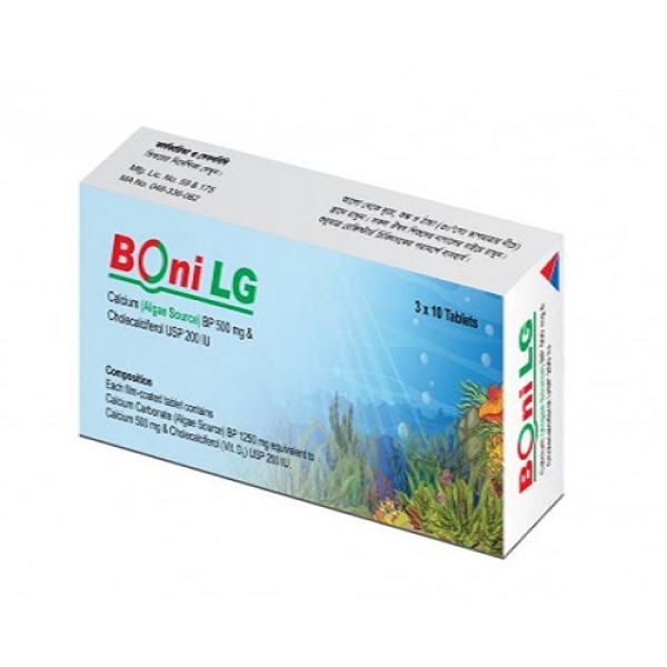 Boni LG Tablet,1 Strip in Bangladesh,Boni LG Tablet,1 Strip price, usage of Boni LG Tablet,1 Strip