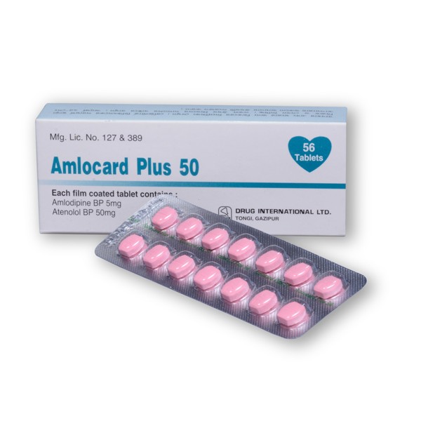 Amlocard PLUS-50 Tablet, 7125, Amlodipine