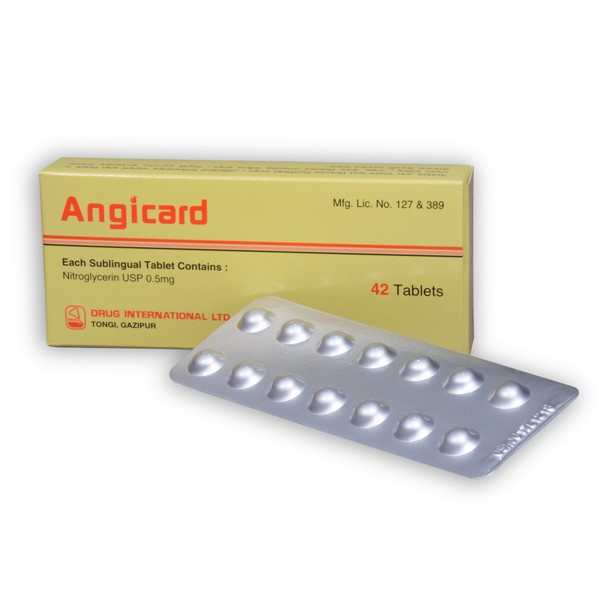 Angicard 0.5 mg Tablet in Bangladesh,Angicard 0.5 mg Tablet price,usage of Angicard 0.5 mg Tablet