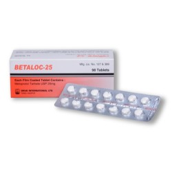 Betaloc 25 mg Tablet Betaloc 25 mg Tablet
