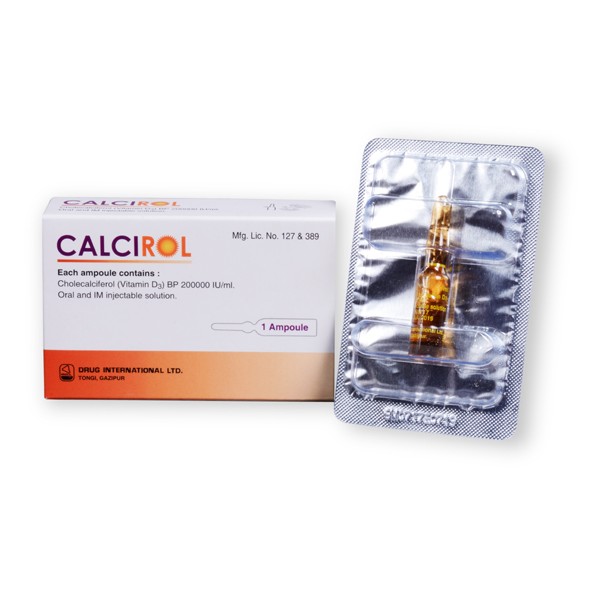 Calcirol inj in Bangladesh,Calcirol inj price , usage of Calcirol inj