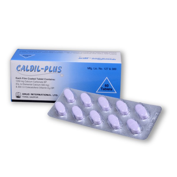 Caldil-Plus 500 mg+200 IU Tablet in Bangladesh,Caldil-Plus 500 mg+200 IU Tablet price,usage of Caldil-Plus 500 mg+200 IU Tablet