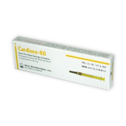 Cardinex 80 mg/0.8 ml Injection